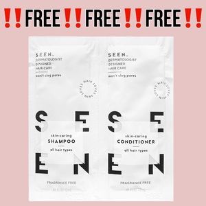 ‼️FREE‼️NEW‼️SEEN Shampoo & Conditioner ⭐️SAMPLE⭐️